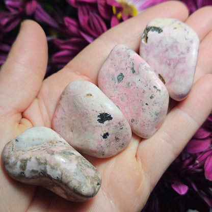 Rhodonite Tumbled Stone