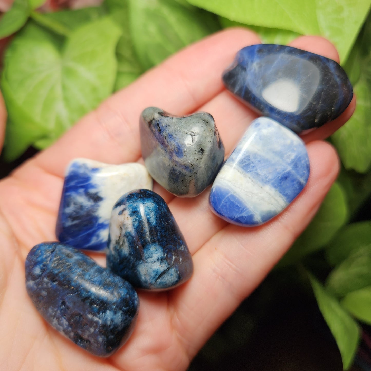 Blue Sodalite Crystal (.75
