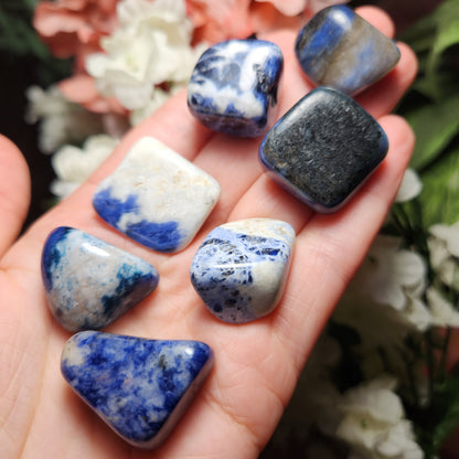 Blue Sodalite Crystal (.75