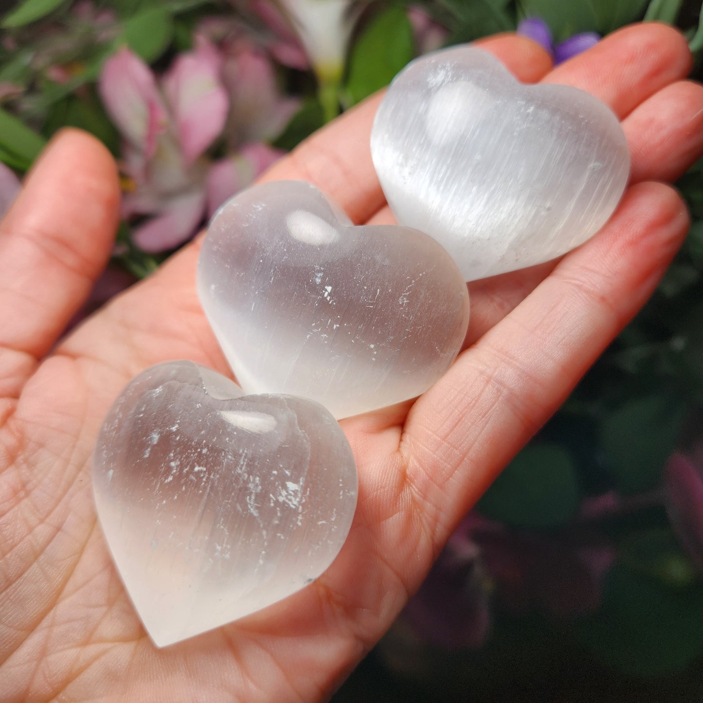 Selenite Heart