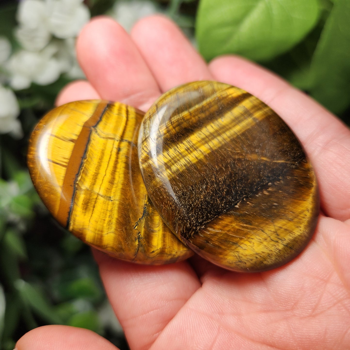 Tigers Eye Worry Stone