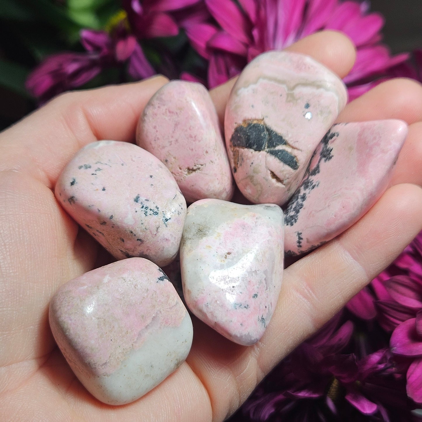 Rhodonite Tumbled Stone