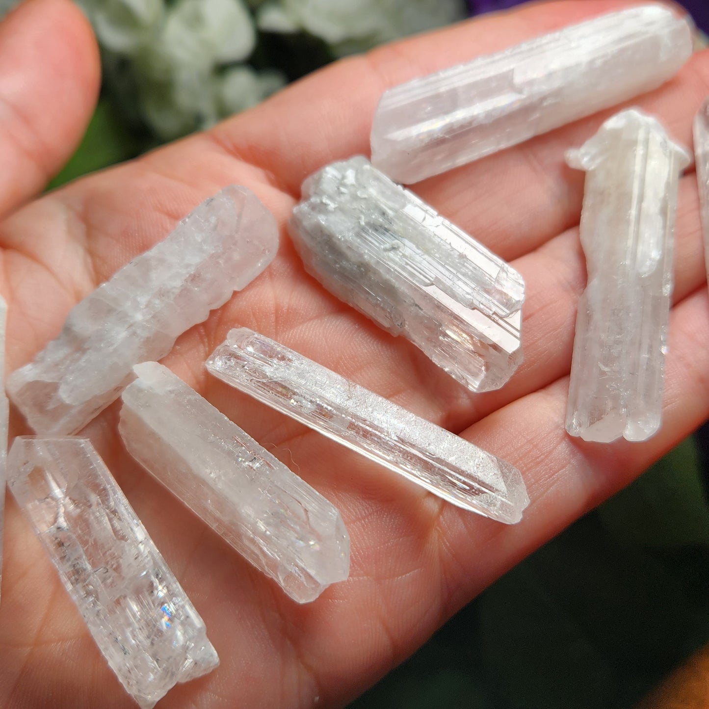 Raw Danburite Crystal (40mm): Large Terminated Mexican Danburite Blade