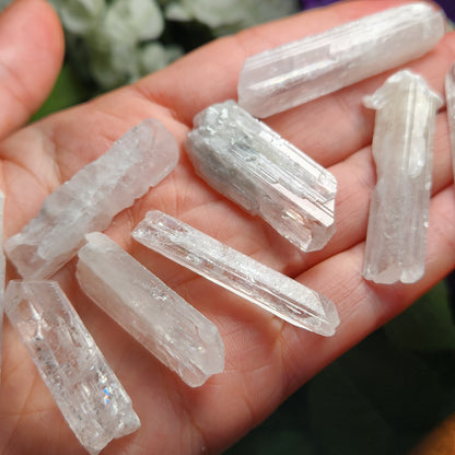 Raw Danburite Crystal (40mm): Large Terminated Mexican Danburite Blade