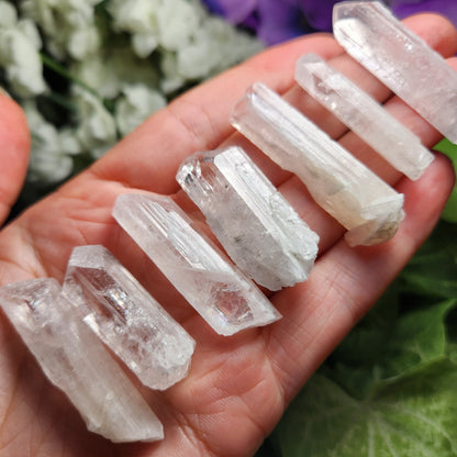 Raw Danburite Crystal (40mm): Large Terminated Mexican Danburite Blade