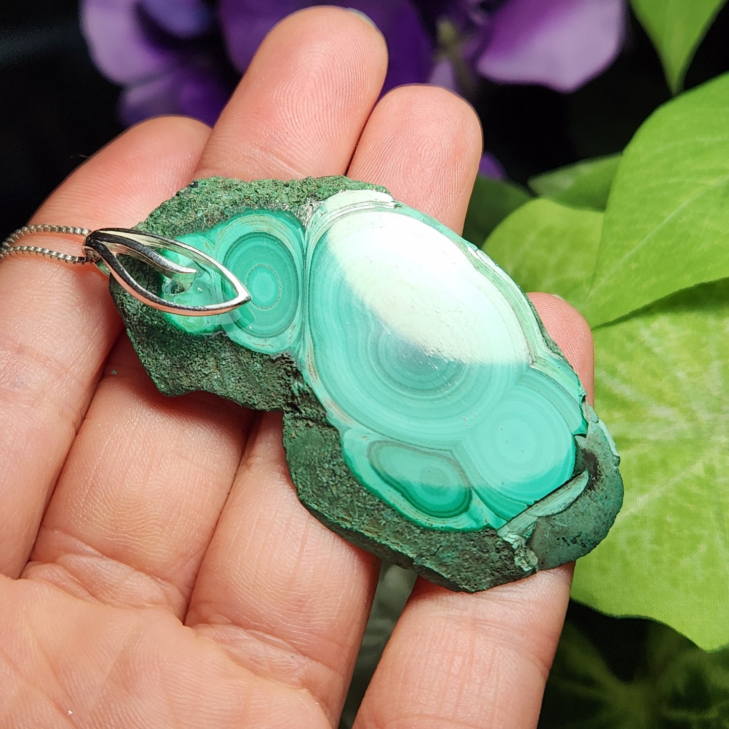 Malachite Pendant