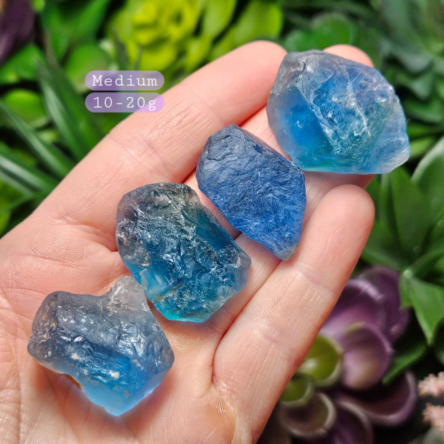 Blue Fluorite Crystal