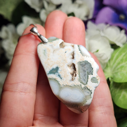 8th VEIN Ocean Jasper Pendant