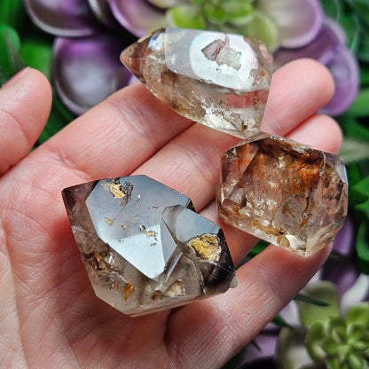 Smoky Quartz Point from Madagascar, Polished Towers