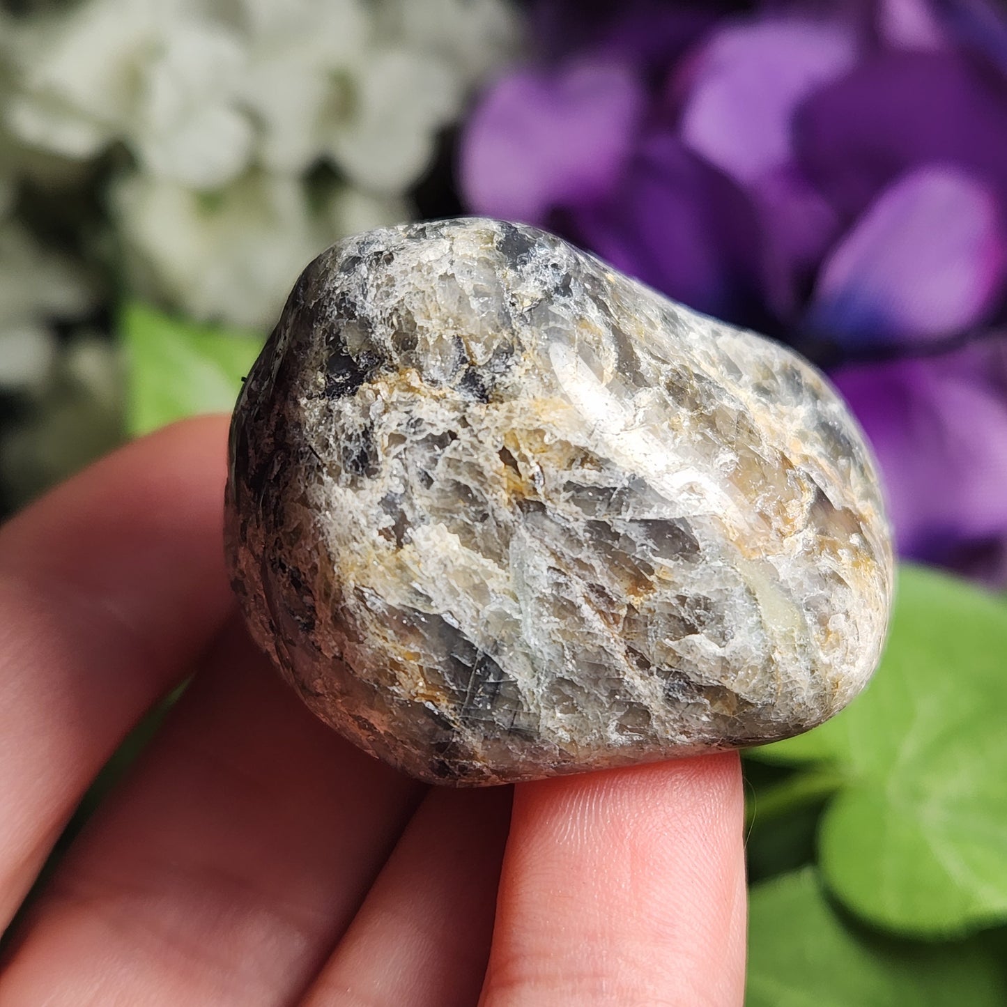 Blue Riebeckite in Quartz