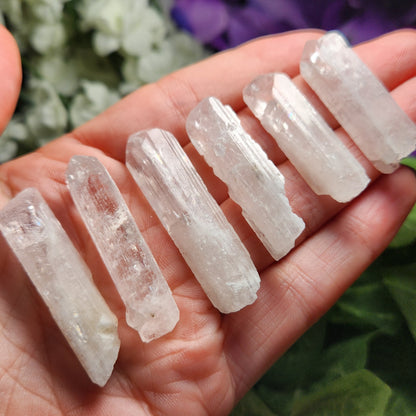 Raw Danburite Crystal (40mm): Large Terminated Mexican Danburite Blade
