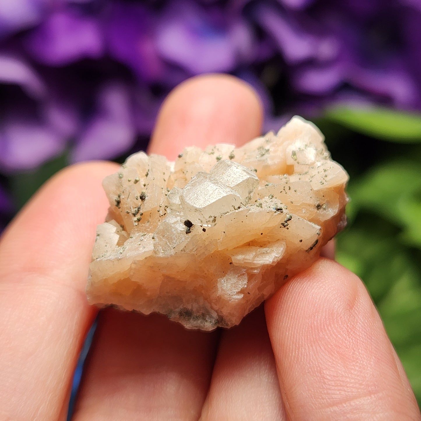 Pink Dolomite Crystal