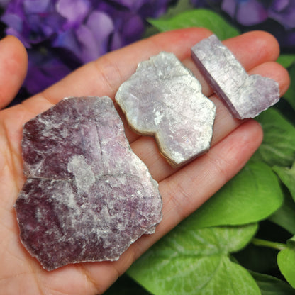 Raw Lepidolite Crystal