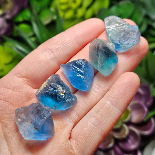 Blue Fluorite Crystal
