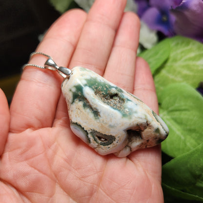 8th VEIN Ocean Jasper Pendant