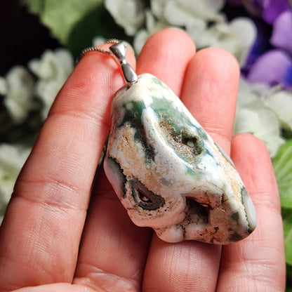 8th VEIN Ocean Jasper Pendant