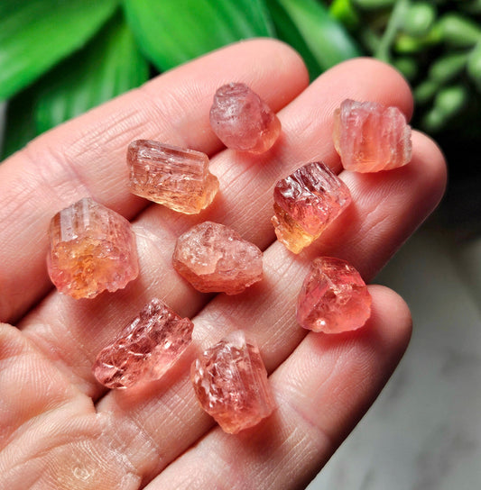 Pink Topaz Crystal