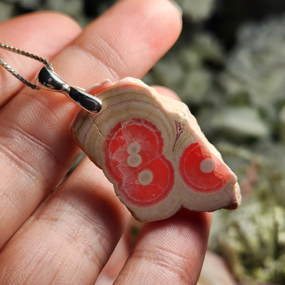 Rhodochrosite Pendant