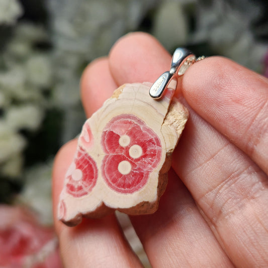 Rhodochrosite Pendant