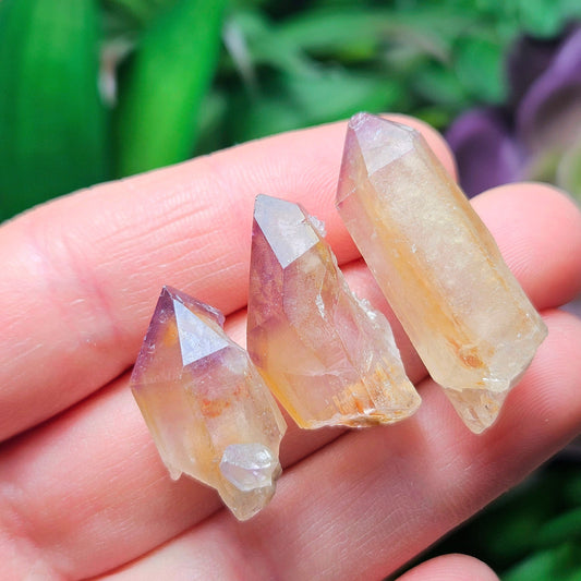 Purple Phantom Citrine Crystal