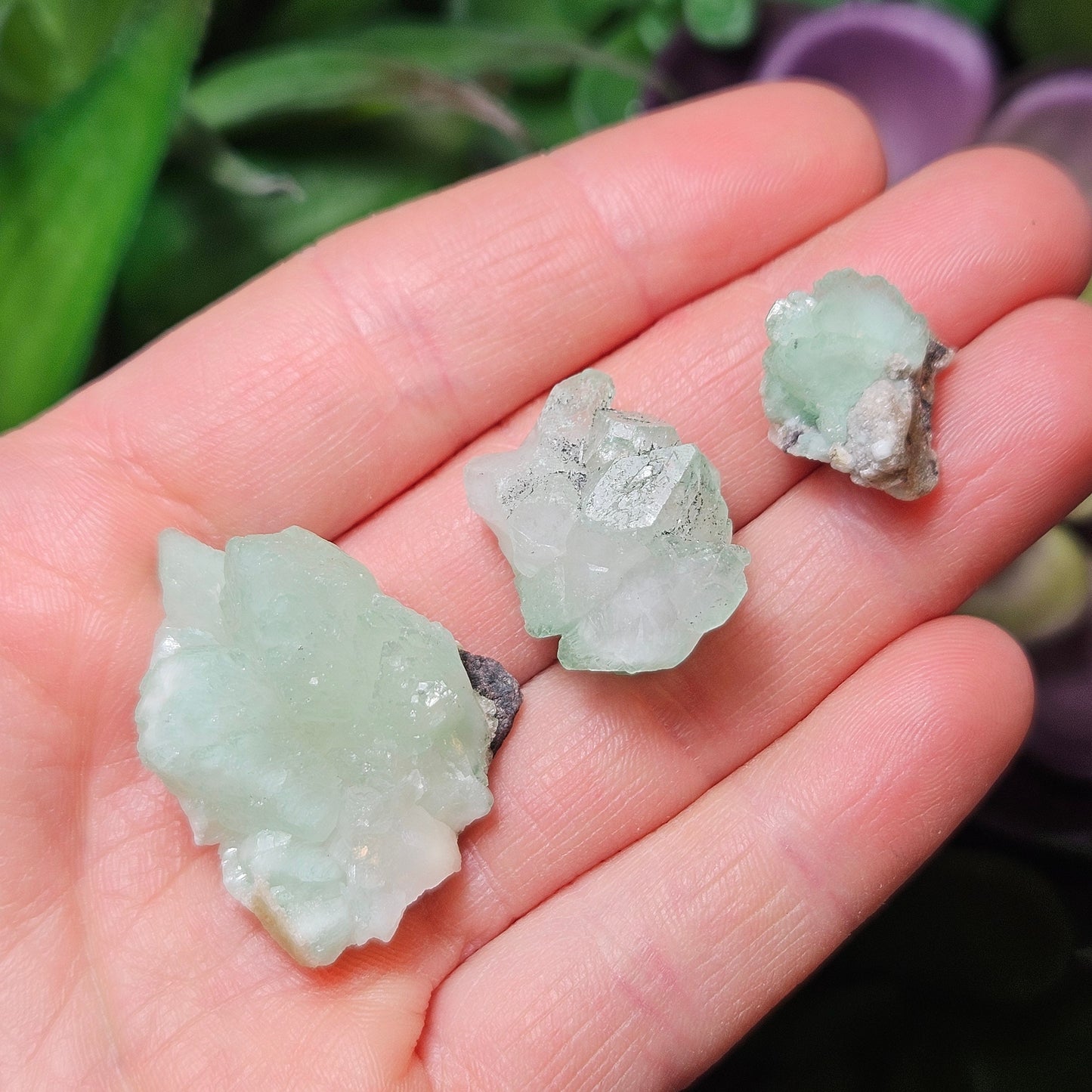 Green Apophyllite Crystal