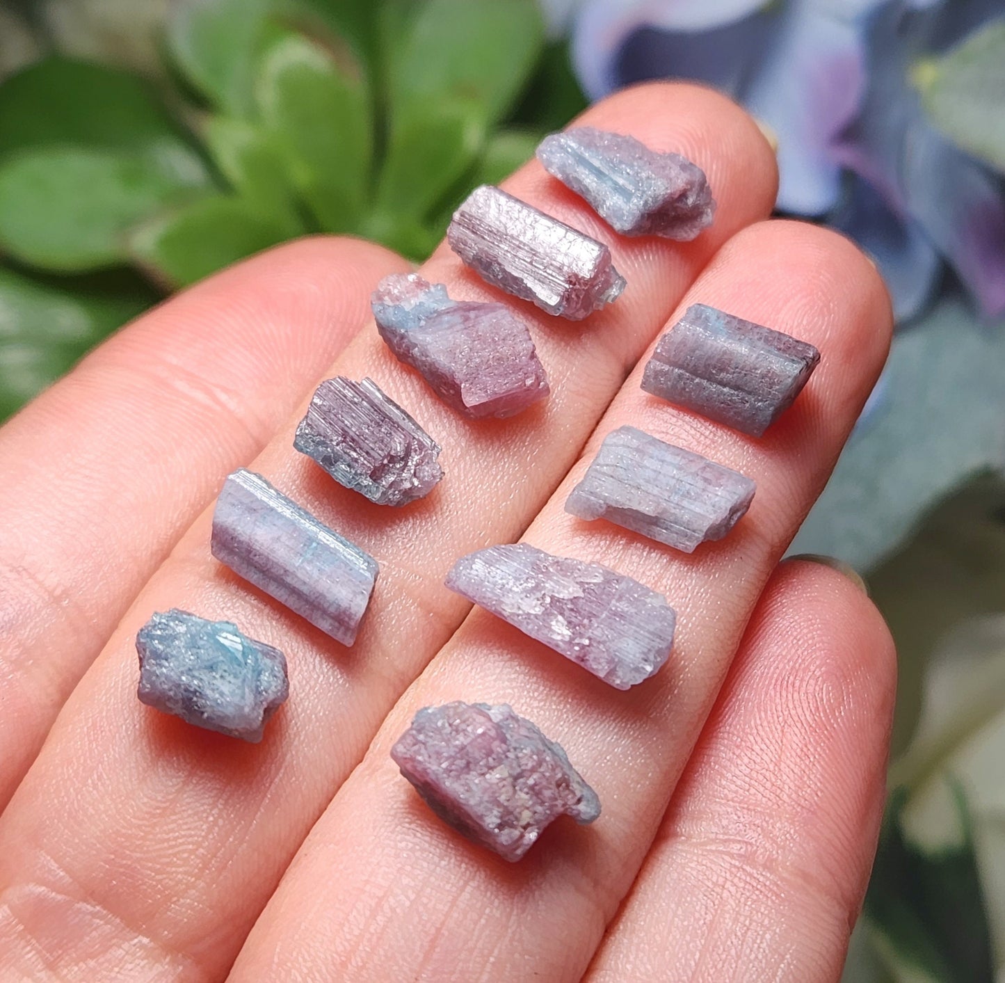 Paraiba Tourmaline, Natural Purple Tourmaline Crystals from Brazil