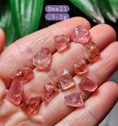 Pink Topaz Crystal