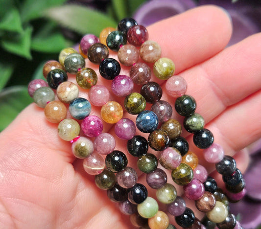 Watermelon Tourmaline Bracelet