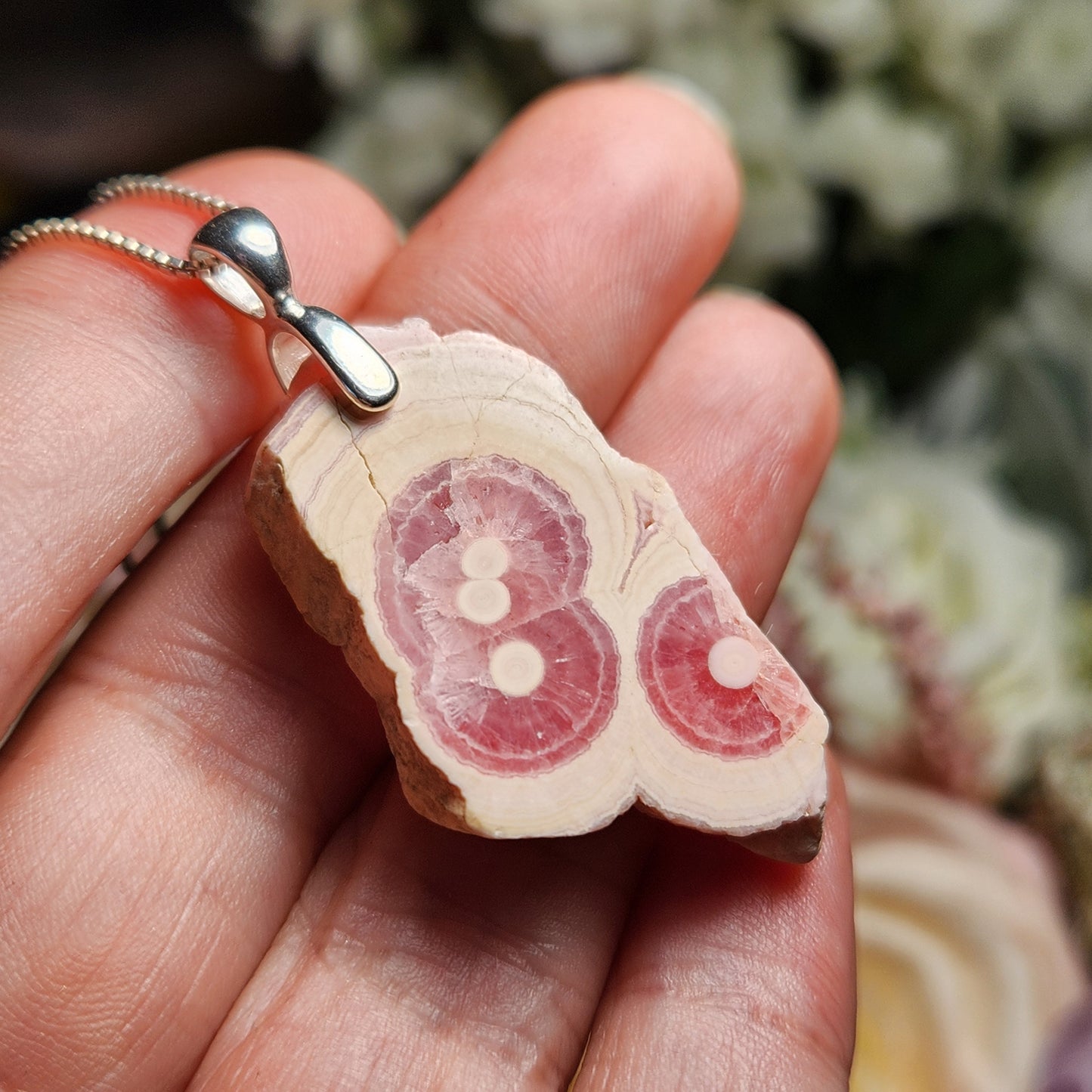Rhodochrosite Pendant