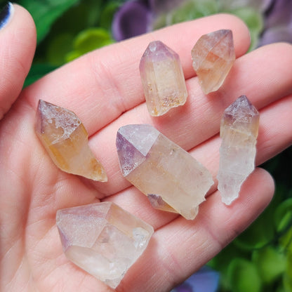 Purple Phantom Citrine Crystal