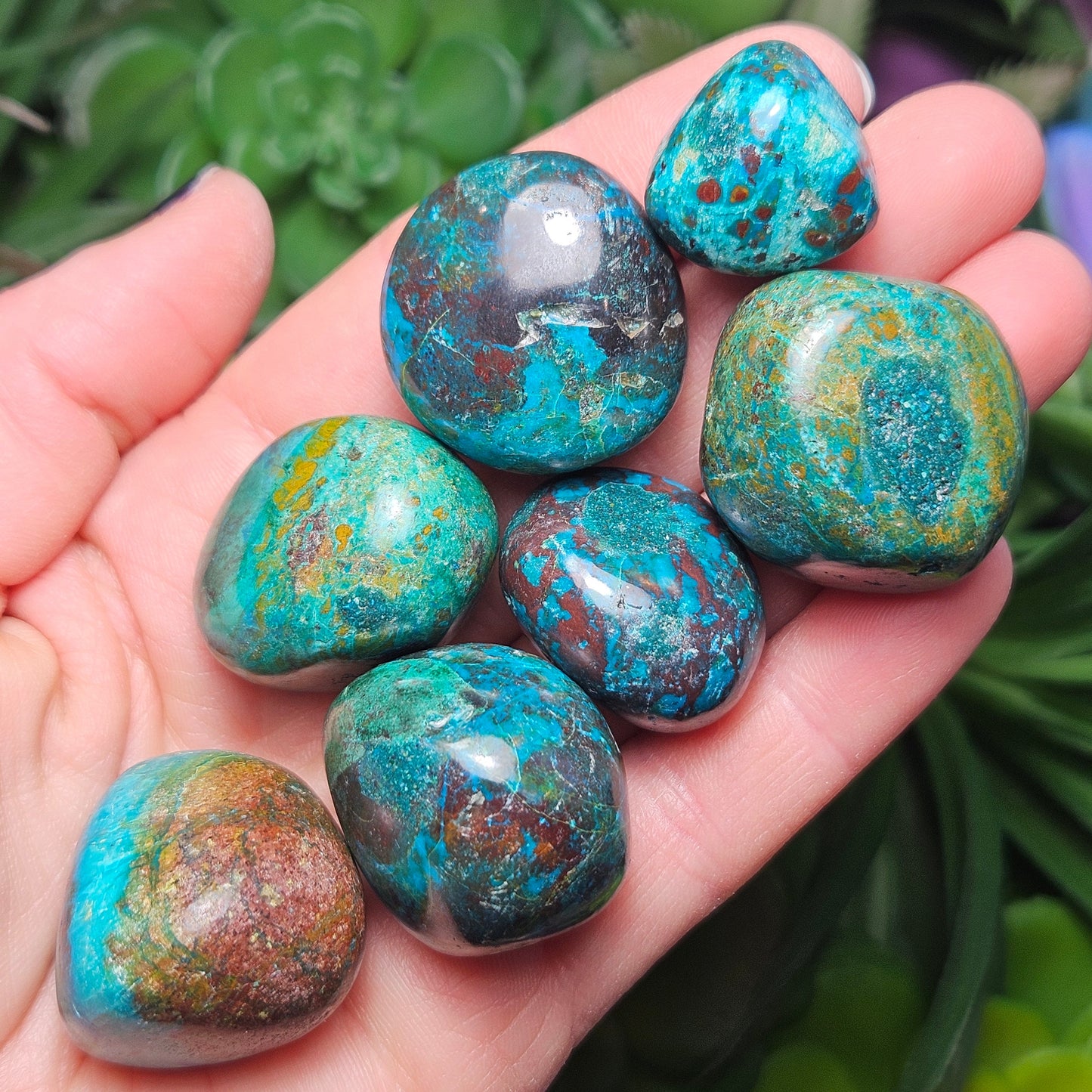 Chrysocolla & Cuprite Crystal
