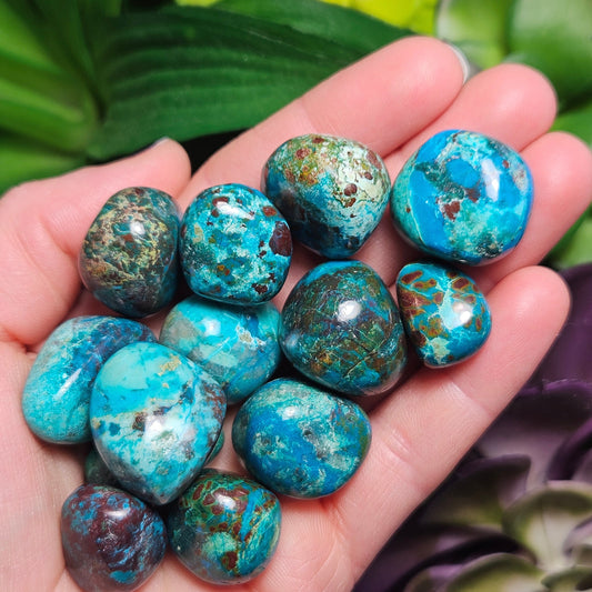 Chrysocolla & Cuprite Crystal