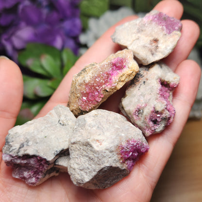 Raw Pink Calcite Crystal
