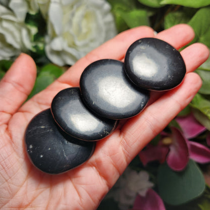 Polished Shungite Crystal, Elite Noble Shungite Disc