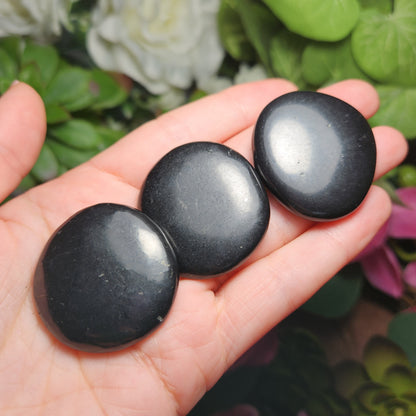 Polished Shungite Crystal, Elite Noble Shungite Disc