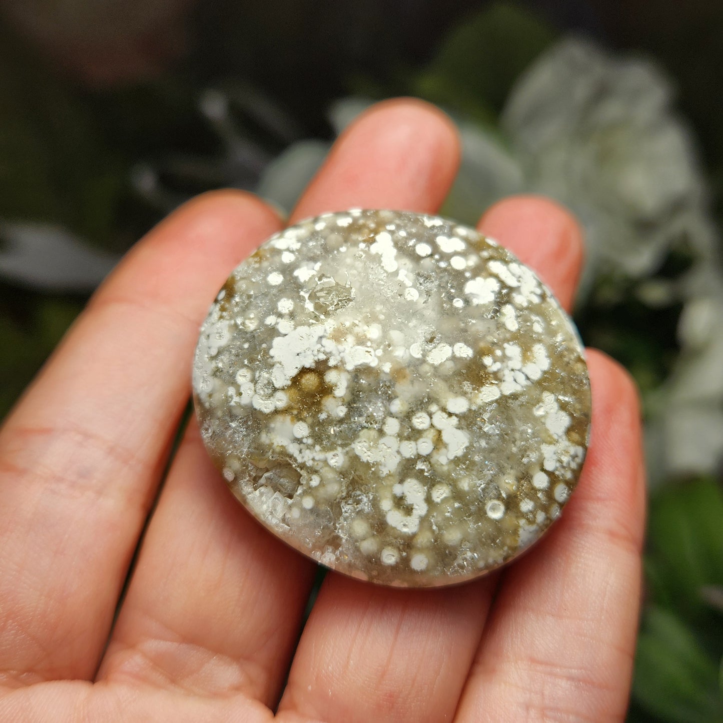 Ocean Jasper Palm Stone