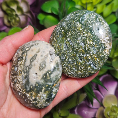 Ocean Jasper Palm Stone