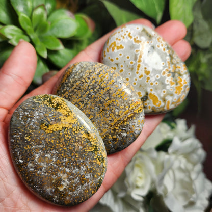 Ocean Jasper Palm Stone