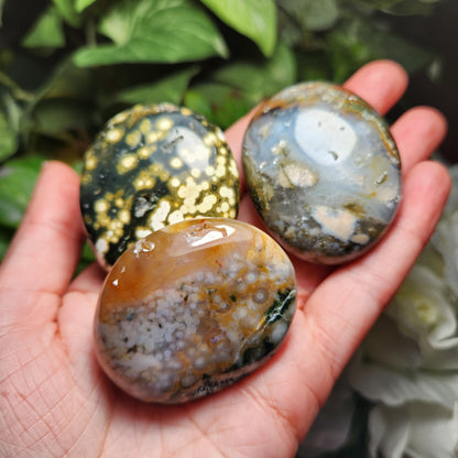 Ocean Jasper Palm Stone