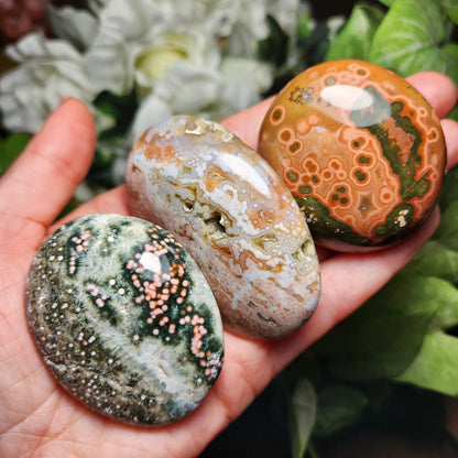 Ocean Jasper Palm Stone