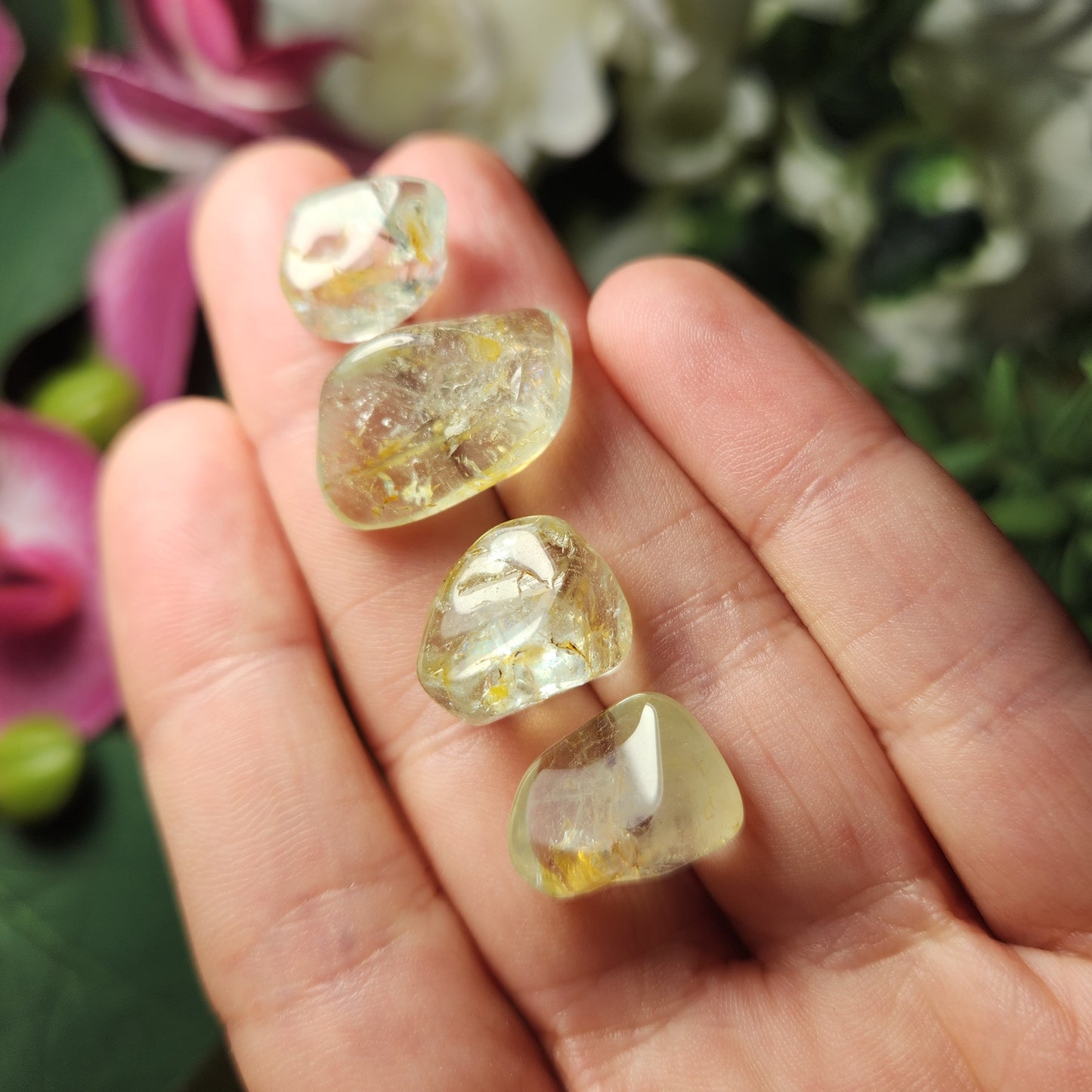 Polished Natural Topaz Crystal