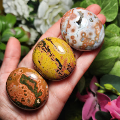 Ocean Jasper Palm Stone