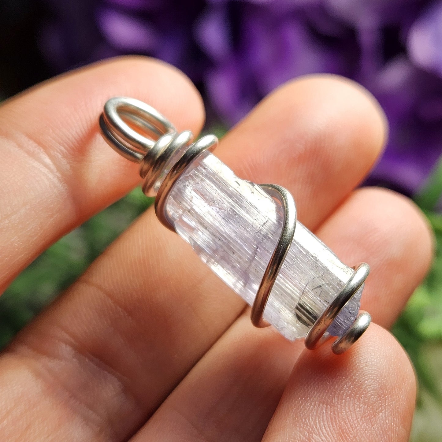 Lavender Tanzanite Pendant