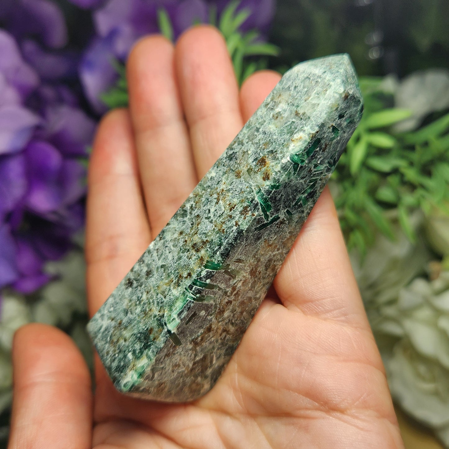 Green Kyanite Tower