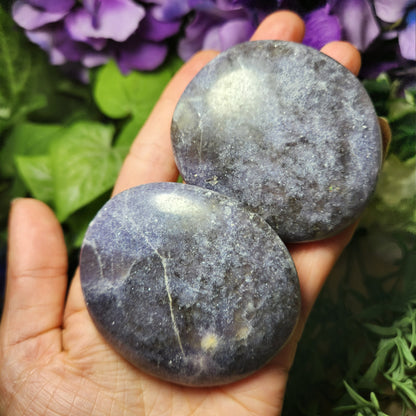 Lepidolite Palm Stone