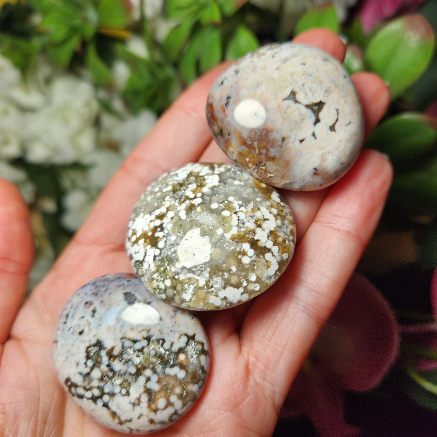 Ocean Jasper Palm Stone