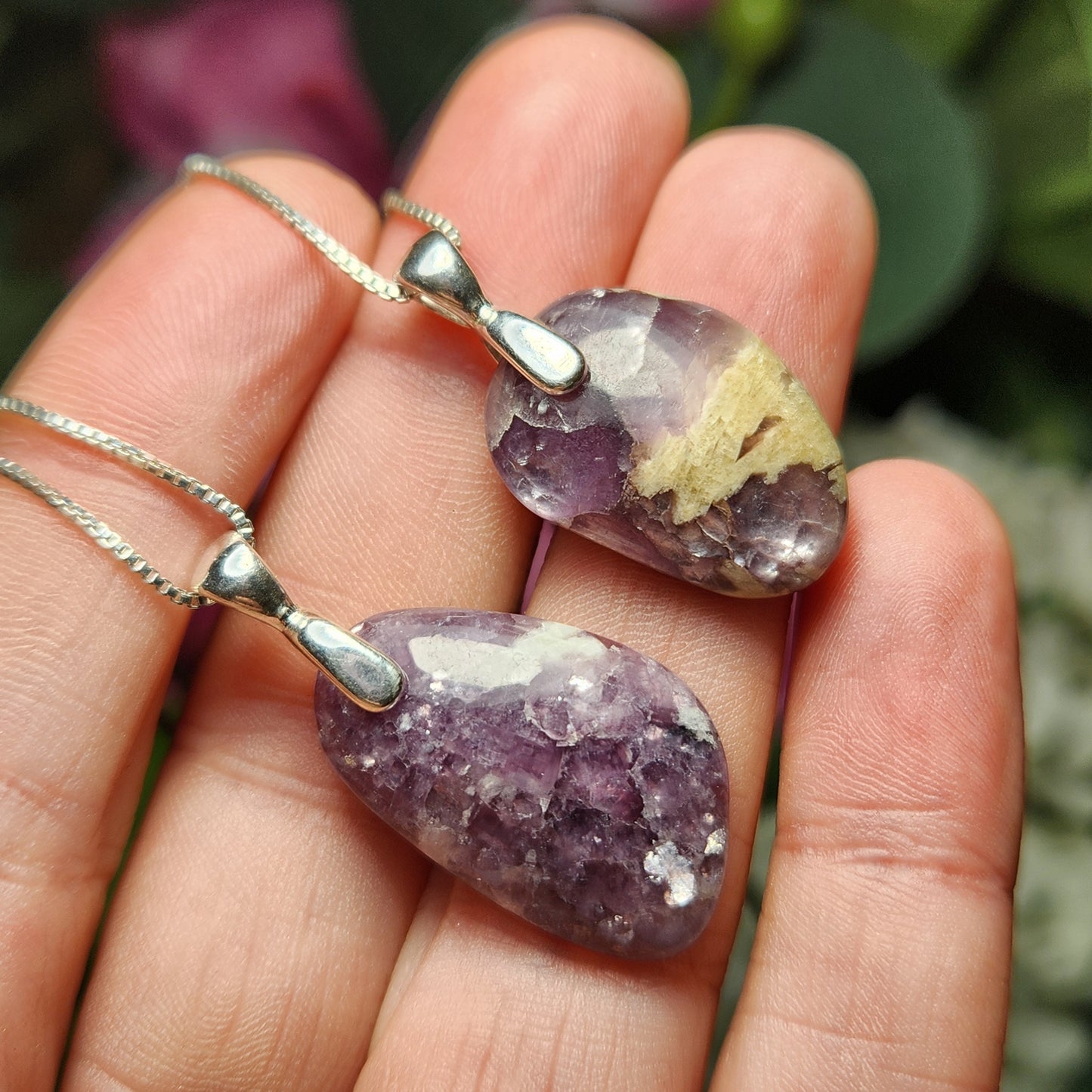 Lepidolite Pendant