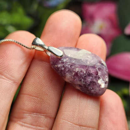 Lepidolite Pendant