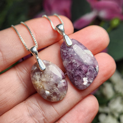 Lepidolite Pendant