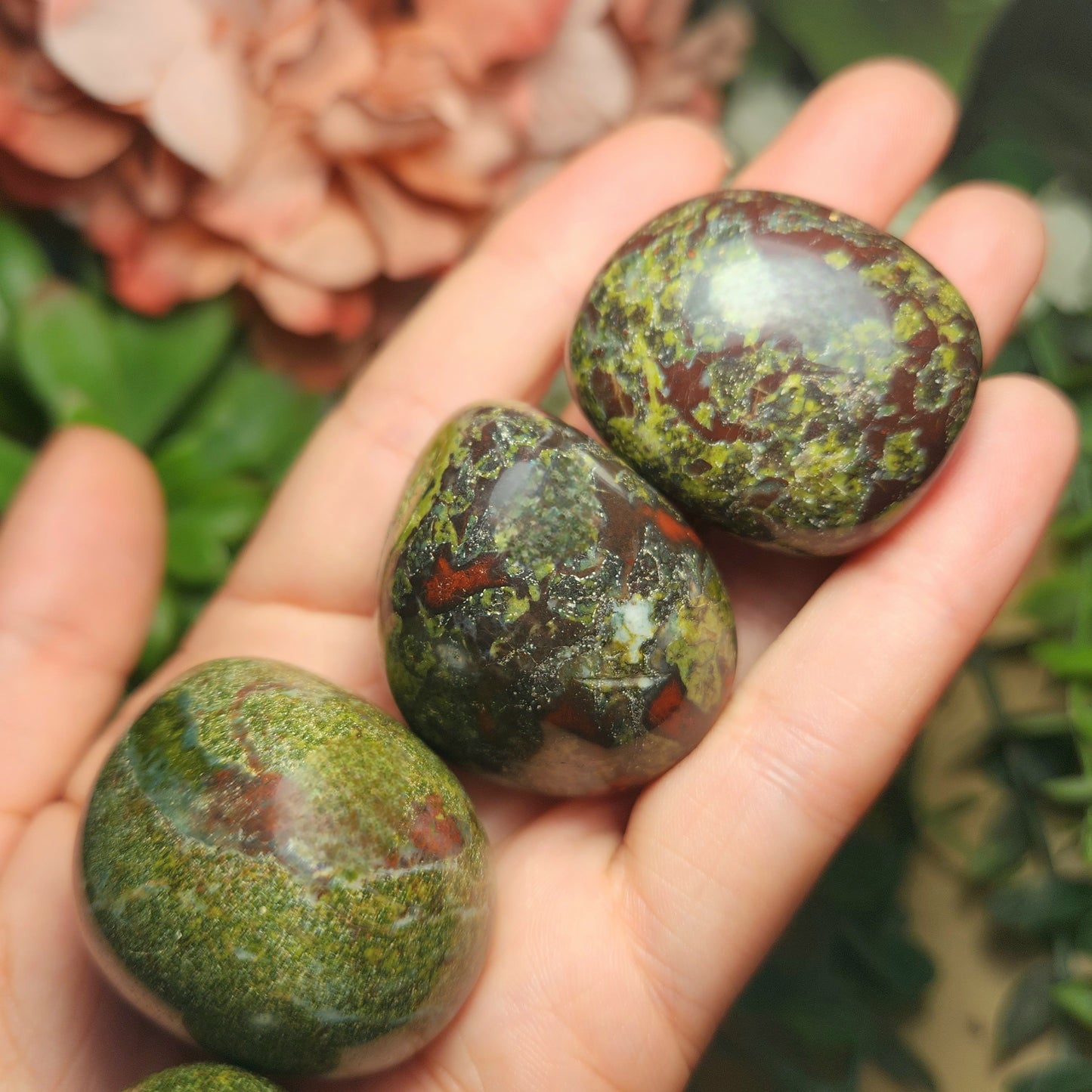Dragon Bloodstone / Dragon Stone / Dragons Bloodstone / Dragon Bloodstone Palm / Dragon Blood Stone / Dragon Stone Rock / Dragon Crystal